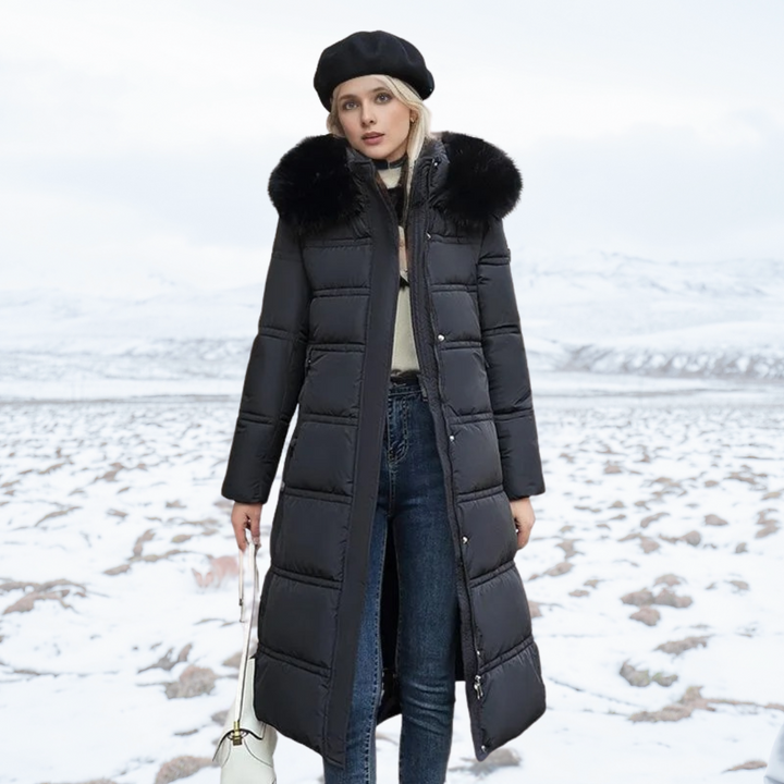 Martina™ | Luxurious Winter Parka With Fur Hood