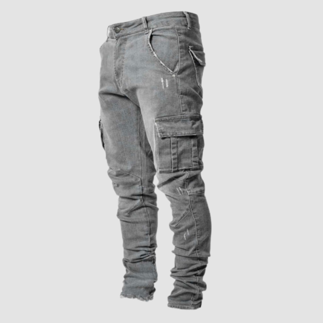 JASON | STRETCH CARGO JEANS