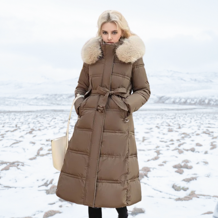 Martina™ | Luxurious Winter Parka With Fur Hood