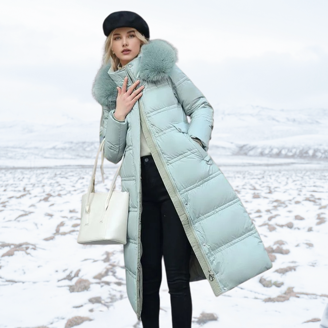 Martina™ | Luxurious Winter Parka With Fur Hood