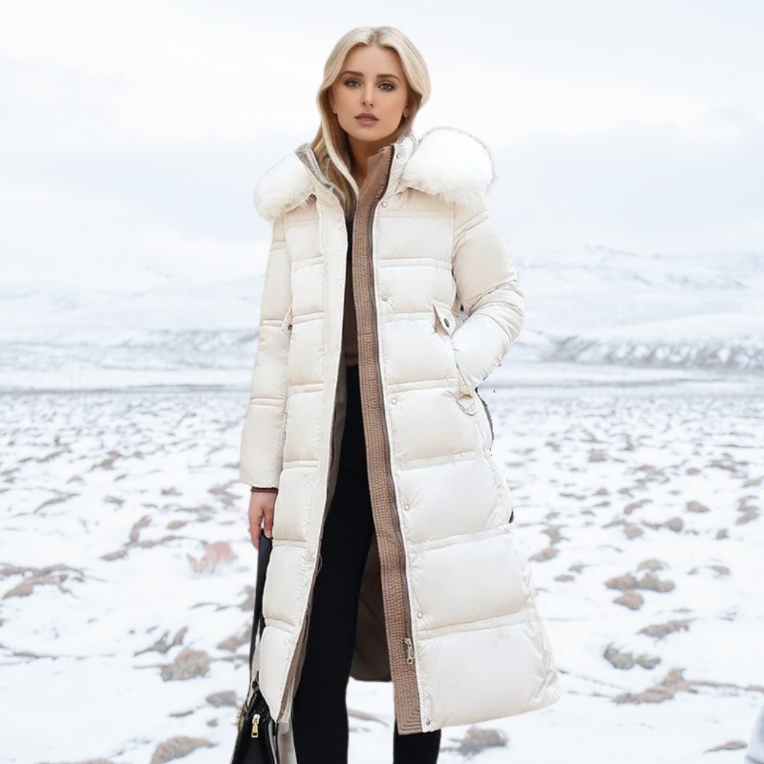 Martina™ | Luxurious Winter Parka With Fur Hood