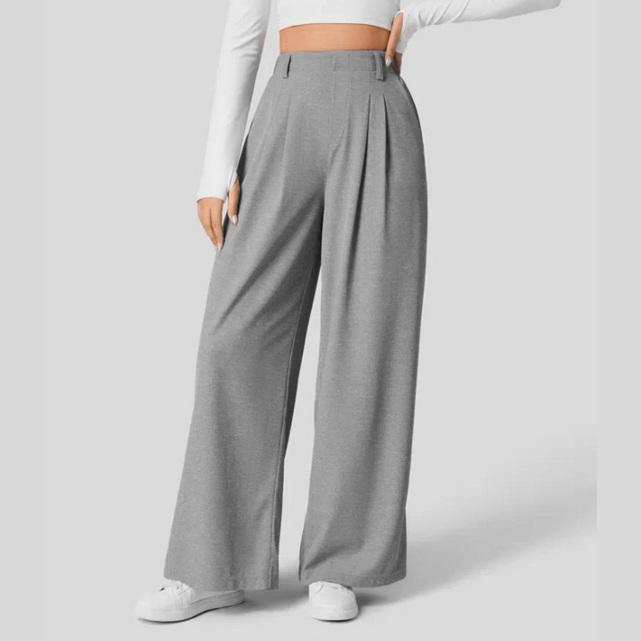 Elysian Stretch High-Waisted Trousers