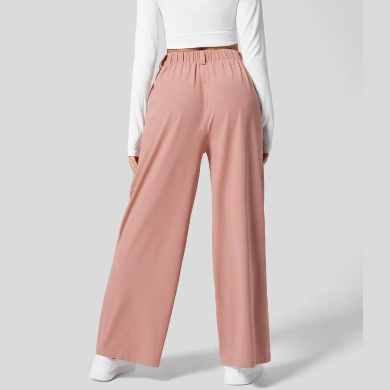 Elysian Stretch High-Waisted Trousers