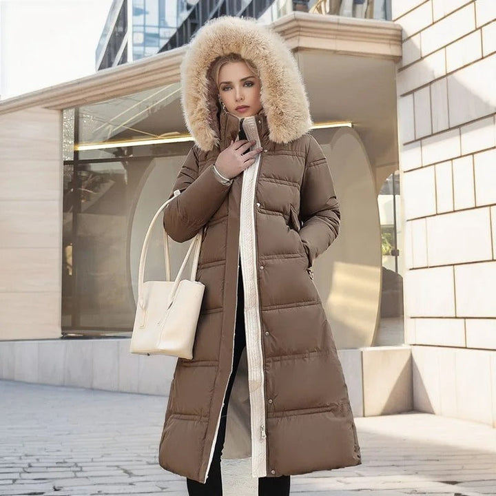 Martina™ | Luxurious Winter Parka With Fur Hood