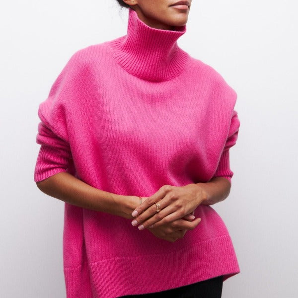 Lucy | Knitted Turtleneck Pullover