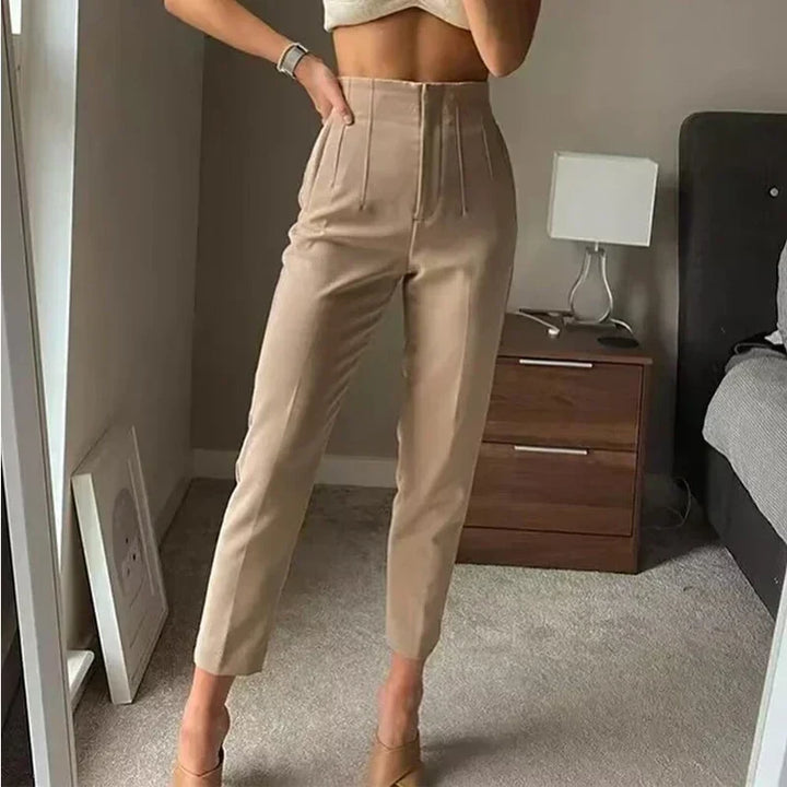 Avery High-Waisted Trousers