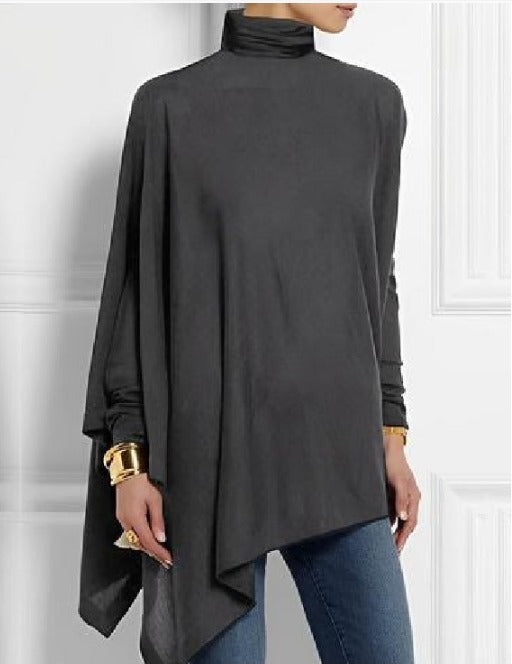 Monique Asymmetrical Drape Top