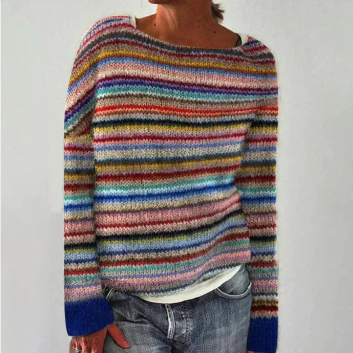 Silvia™ Retro Fall Sweater