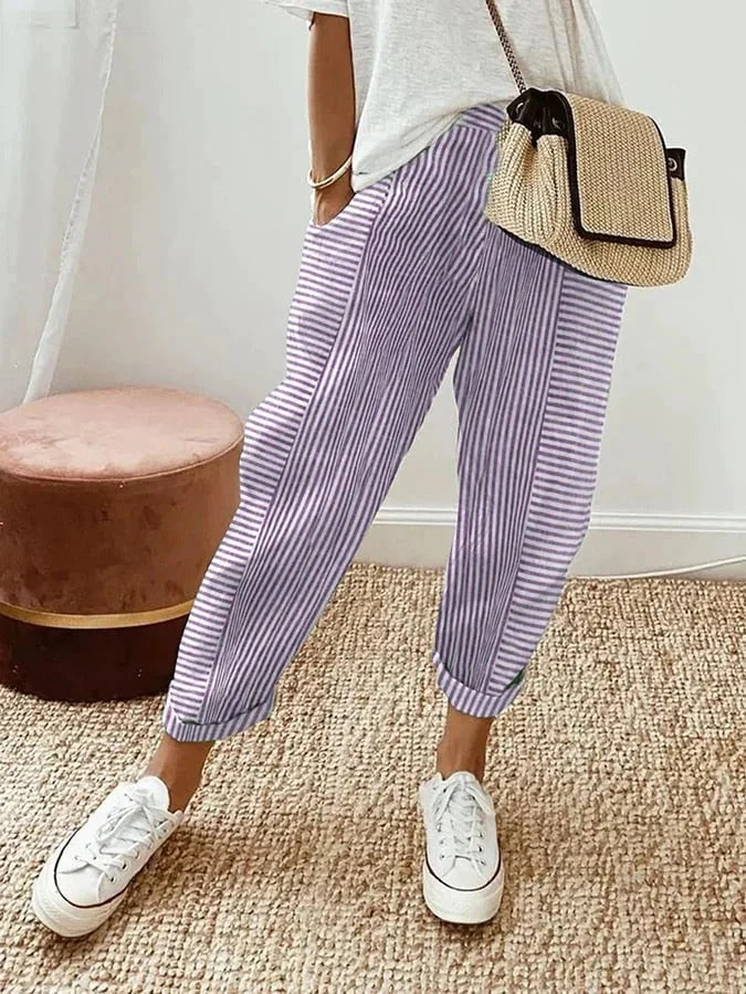 Striped Comfort Pants