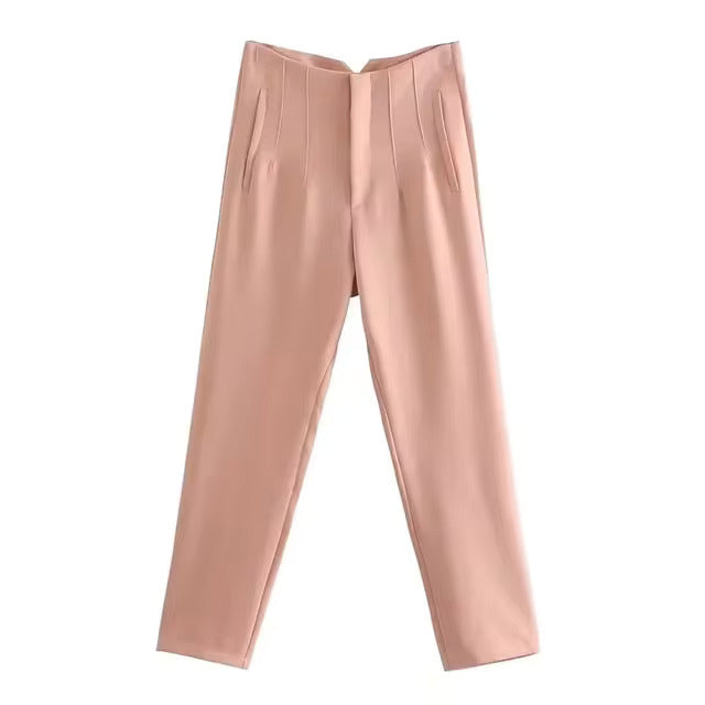 Avery High-Waisted Trousers