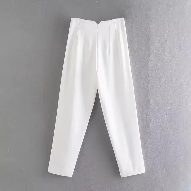 Avery High-Waisted Trousers