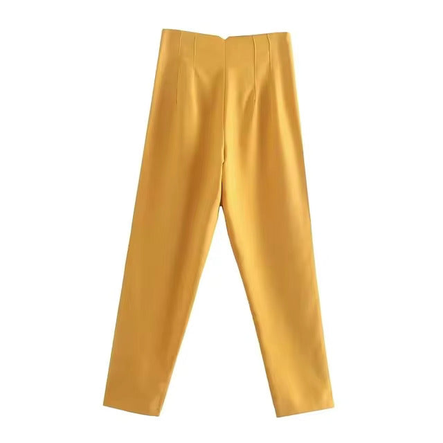 Avery High-Waisted Trousers